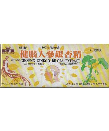 Royal King - Ginseng Ginkgo Biloba Extract Oral Liquid 10 ml x 30 bottles