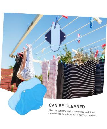 Frcolor Women's Bandage Pads - Polarfleece Activated Carbon for Menstrual Comfort | 6 Stk Overnight Washable Napkins & Medium East Pads - Buy Online on GoSupps.com