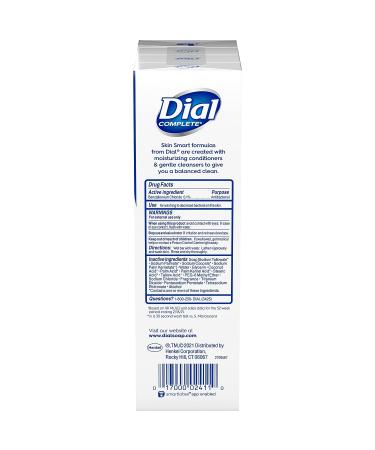 Dial Antibacterial Bar Soap Refresh & Renew White 4 oz - 8 Bars | Antibacterial Protection | Moisturizing Formula - Buy Online on GoSupps.com