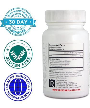 iRestore Max Growth Bundle: 3-in-1 Hair Growth Supplement, Serum, Shampoo & Conditioner for Hair Loss - Buy Online on GoSupps.com
