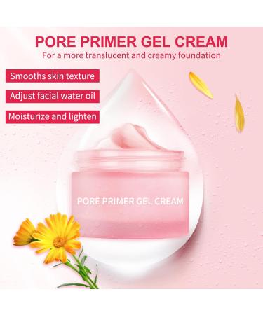 Buy Pore Primer Gel Cream - Invisible Pore Shrink & Moisturizing Face Makeup Primer for Flawless Skin - Buy Online on GoSupps.com
