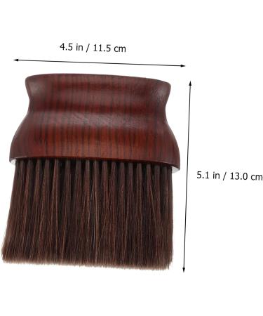 DRESSOOS hair cutting brush facial cleaning brush face cleaner brush barber neck duster neck hair brush duster nylon Hair Dust Brush Barber Shop Supply Barber major hair comb - Buy Online on GoSupps.com