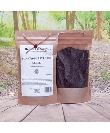 Plantago Psyllium Seeds | Plantago Psyllium L | Psyllium Noir Graine | Health Embassy (100g) - Buy Online on GoSupps.com