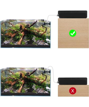 No.17 Mini Aquarium Air Pump - Adjustable 1-2W Ultra Quiet USB Charger - Ideal for Outdoor Fishing & Ventilation - Buy Online on GoSupps.com