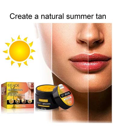 Eelhoe Soft Brown Intensive Tanning Gel - Pack of 3 | For Sunbeds & Outdoor Sun - Buy Online on GoSupps.com