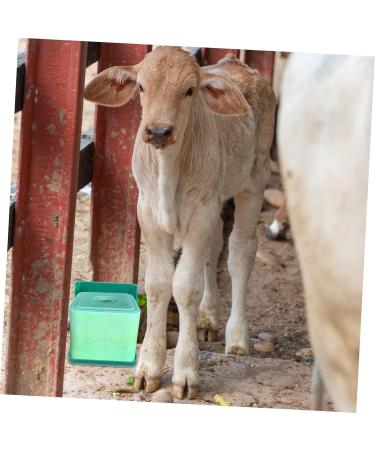 Yardenfun Box Tray Goat Sheep Feed Pans L Brackets Heavy Duty Livestock Fodder Feeder Cattle and Sheep Thicken - Buy Online on GoSupps.com