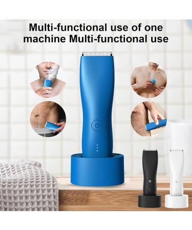 Electric Hair Removal Device Gentle Face Epilator for Men Women Rechargeable Trimmer Epilator Smooth Bikinis Trimmer Blue - Buy Online on GoSupps.com