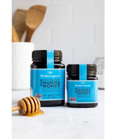 Wedderspoon 100% RAW Manuka Honey KFactor 12+ 250g - Buy Online on GoSupps.com