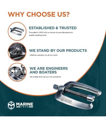 Marine Tech Tools Steering Support Bracket Puller for Seastar & Uflex - Buy Online on GoSupps.com