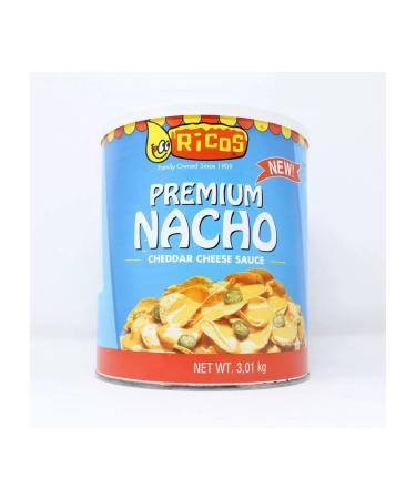 Ricos Nacho Cheddar Cheese Sauce Box, 3 kg (1 piece)