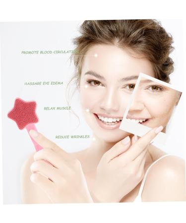 Angoily Silicone Facial Wash Brush Portable Silicone Facial Cleansing Brush Cleaning Brush Face 3d Facial Cleansing Brush Manual - Buy Online on GoSupps.com