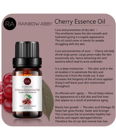 Buy 6-Pack Cherry Essential Oil | 100% Pure Organic Aroma Oil for Diffuser (6X10ml) - International Shipping Available - Buy Online on GoSupps.com