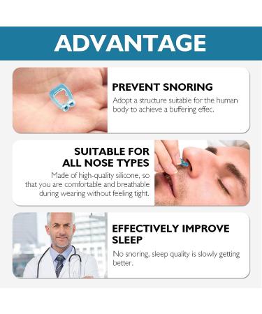 4 Pcs Magnetic Anti Snoring Nose Clip - Effective Snoring Solution - Buy Online on GoSupps.com