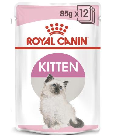 Royal Canin Kitten in Gravy Wet Food 85g (Pack of 48)