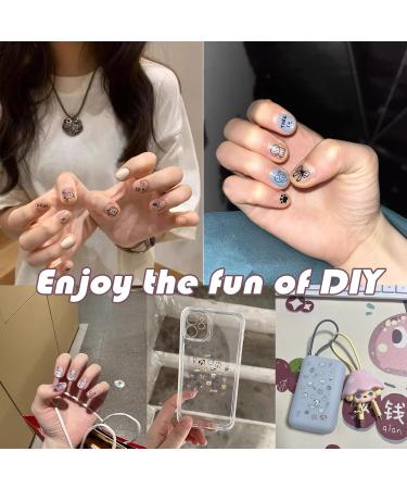 6 Sheets Animal Cute Nail Art Stickers Lovely Self-Adhesive Nail Decals Cat Dog False Nail Stickers Unique Nail Art Decoration for Women or Girls - Buy Online on GoSupps.com