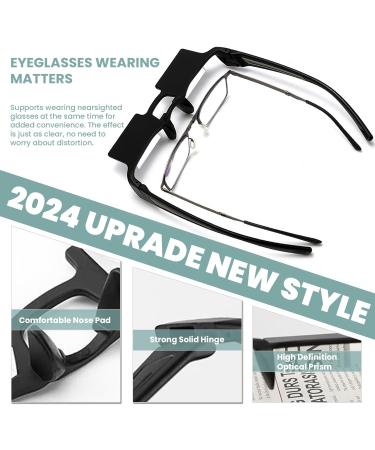 Buy GYU Lazy Glasses - Horizontal Reading Glasses for Comfortable Lying Down & Watching - Neck Relaxer - Black - International Shipping Available - Buy Online on GoSupps.com