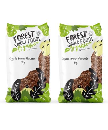 Organic Brown Flaxseed (Linseed) - Forest Whole Foods (2kg)