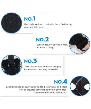 Drop Foot Brace & Orthosis - High-Quality Plantar Fasciitis Stabilizer | Ankle Foot Support for Foot Drop - International Shipping - Buy Online on GoSupps.com