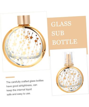 Housoutil Wedge Perfume Bottle Glass Container Fragrance Travel Model Lungs - Buy Online on GoSupps.com