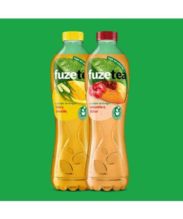 FUZE Tea Th Noir vasion P che/Saveur Hibiscus 6 x 1 25 L - Buy Online on GoSupps.com