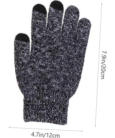 Buy Abaodam 6 Pairs Winter Riding Gloves | Touchscreen Cycling & Motorcycle Gloves for Men - Perfect for Christmas & Outdoor Activities - Buy Online on GoSupps.com