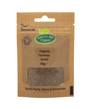 Organic Caraway Seeds 40g by Hatton Hill Organic - Buy Online on GoSupps.com