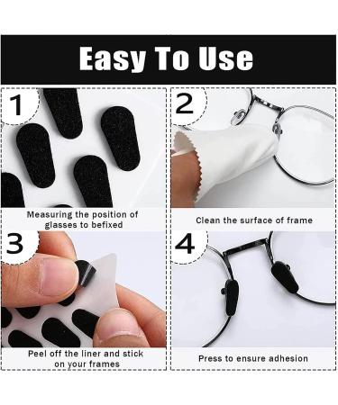 8 Pairs Glasses Nose Pads Water Drop Shape Adhesive Anti Slip Nose Pads Relieve Pressure Soft Foam Nose Pads for Eyeglasses and Sunglasses - Buy Online on GoSupps.com