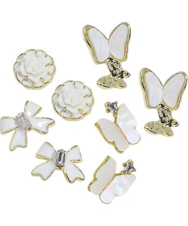 Butterflies for Nails | Gemstones for Nails Nail Charm Nail Butterflies Charm for Acrylic Nails DIY Craft Nail Art Accessories Dalian - Buy Online on GoSupps.com