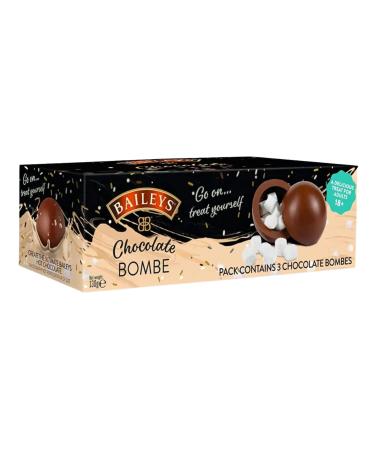 Her Flavour Baileys Hot Chocolate Bombe 3pk Bombes with Mini Marshmallows | Gift Set For Men Women Christmas Gifts Stocking Filler Sets 130g Pack of 1
