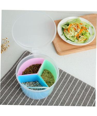 Zerodeko 3pcs Kitchen Tools Storage Container Condiment Dispenser Seasoning Box Round Kitchenware mediumx3pcs As Shownx3pcs - Buy Online on GoSupps.com