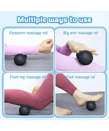Fascia Ball Set - 2-Piece Massage Ball Set for Feet Peanut & 7cm Balls - Muscle Relaxation & Pain Relief - Buy Online on GoSupps.com
