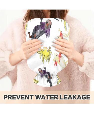 Buy Axolot Hot Water Bottle - 2L Plush Cover | Winter Heat Bottle for Hand & Feet | Various Designs for All Ages - Buy Online on GoSupps.com