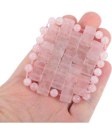 Natural Jade & Rose Quartz Eye Mask Patch - Relieve Eye Fatigue | Healifty Ice Massage Tool - Buy Online on GoSupps.com