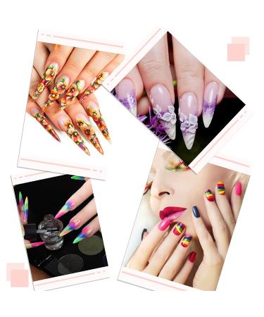 BQTQ 36 Pcs Nail Chalks - Colorful Square Soft Pastel Chalks for Acrylic Nails DIY - 36 Assorted Colors - Buy Online on GoSupps.com