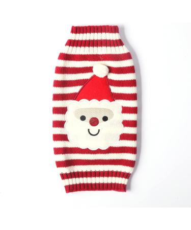 Buy Hrttsy Christmas Dog Sweater | Warm Winter Coat for Small & Medium Dogs | Cute Santa Costume for Pets - Buy Online on GoSupps.com