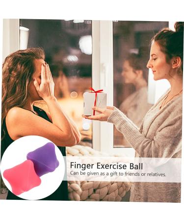 Lurrose 6-Piece Finger Exercise & Hand Massage Balls - Silicone Hand Tools in 3 Colors for Manual Massage & Nursing - Buy Online on GoSupps.com