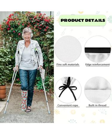 LED Back Strawberry Leg Cast Cover - Stylish Protective Sleeve for Small Foot Casts | Bandage Protector & Fashion Accessory - Buy Online on GoSupps.com