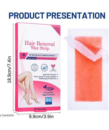 Hair Removal Wax Paper (red) - Buy Online on GoSupps.com
