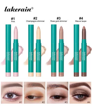 Eye Highlight Pen Long-lasting Color Waterproof And Sweat-proof Pearlescent Eye Shadow Pen Makeup Highlight Pen (Color : A Size : 2#) - Buy Online on GoSupps.com