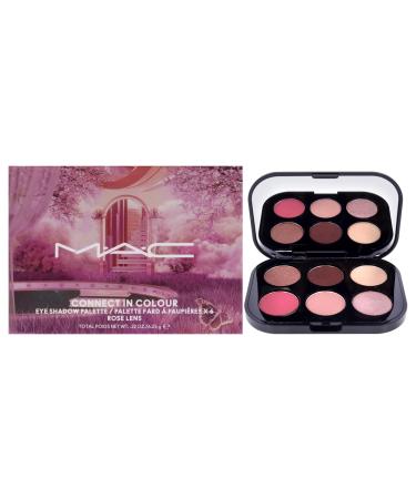 MAC Connect In Colour Eye Shadow Palette - Rose Lens for Women - 0.22 oz Eye Shadow Multicolored