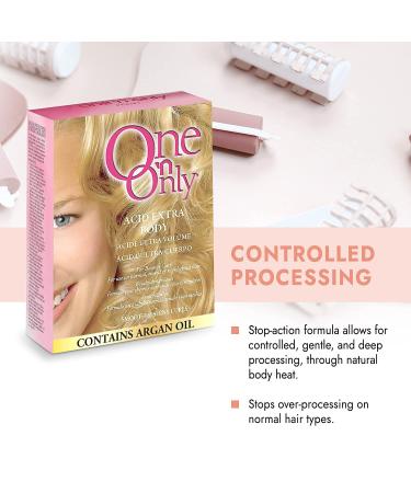 One 'n Only Acid Extra Body Perm with Argan Oil - Bouncy Curls, Manageable Hair with Firm and Even Curls - Buy Online on GoSupps.com