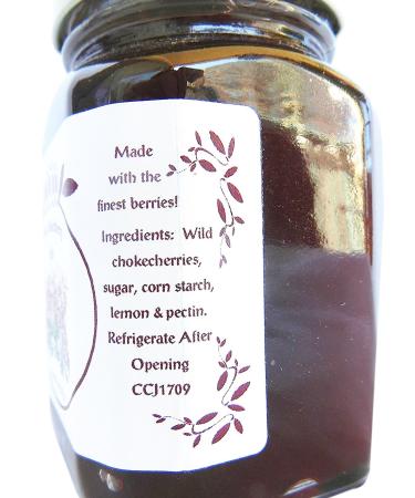 Bounty Foods Montana Chokecherry Jelly 9oz - Gluten-Free Non-GMO Fruit Dessert Topping - Hand Picked Wild Berries for Crafts and Breakfast - Buy Online on GoSupps.com