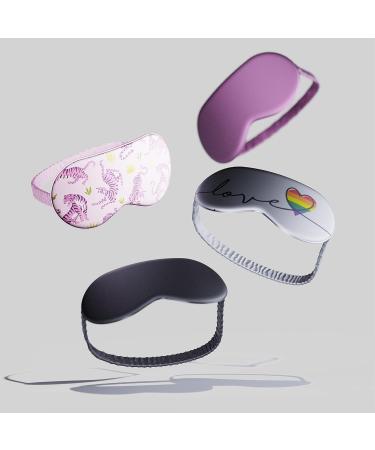 SMUG Satin Sleep Mask | Deep Dream Eye Mask for Women & Men | Nourishing & Dark Circle-Reducing | Pink Tiger - Buy Online on GoSupps.com