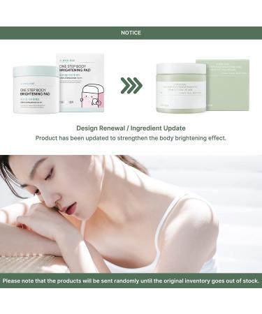 Celimax Body Brightening Pad with Green Tea & Vitamin B - Armpit Cleaner with White Truffle & Resveratrol - 60 Pads - Buy Online on GoSupps.com