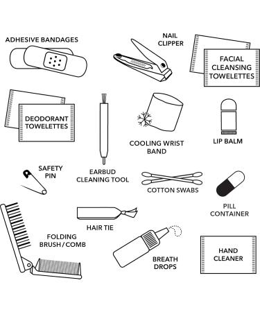 Pinch Provisions Gym Kit - 15 Essential Wellness & Beauty Items | Perfect for Gifts & Gym Bags (Poppy Red - Buy Online on GoSupps.com