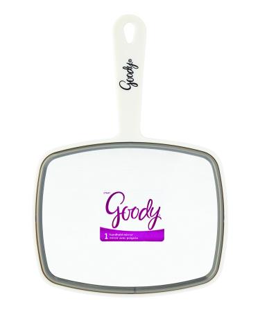 Goody Hair Styling Hand Mirror (11-Inch) (Colors May Vary) (Pack of 2)