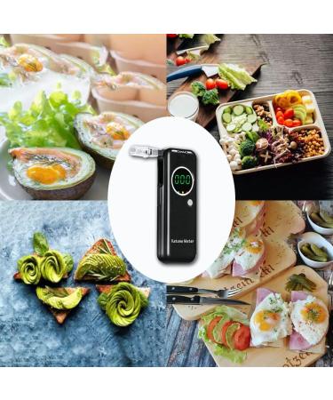 Professional Ketone Breath Analyzer with 10 Mouthpieces - Accurate Digital Ketosis Tester for Ketosis Testing in Black - Buy Online on GoSupps.com