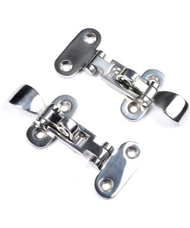 Marine 316 Stainless Steel Lockable Hatch Hold Down Clamp Latch (2 PCS) | Anti-Rattle Design for Marine Hatch Lockers - Buy Online on GoSupps.com