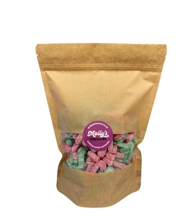 Kingsway Red & Green Sugared Candy Canes 1kg Pouch