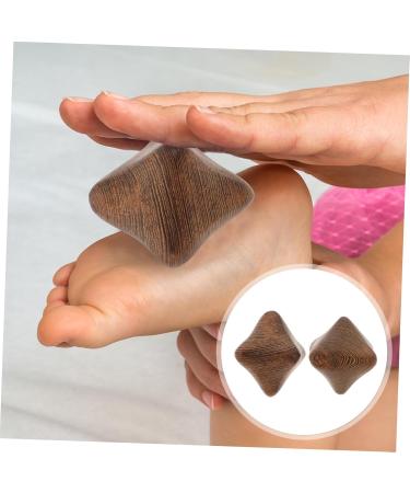 FOMIYES 6 STK Wenge Health Ball - Finger Training & Pain Relief Stress Reducing Gymnastics Balls - Mahogany Handball Toy D cor (7x7x7cm Set of 3) - Buy Online on GoSupps.com
